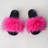 Faux Fur Slides Slippers