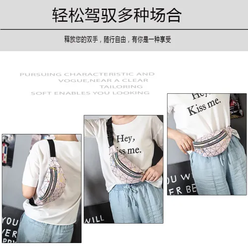 Fashion Unisex PU Fanny Packs Waist Bag