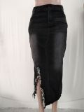 KQ1917 Fashion Jeans Skirts Skirt