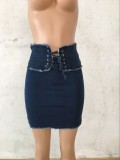 821 Fashion Jeans Skirts Skirt