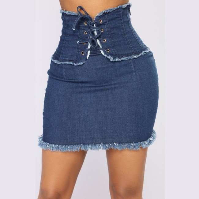 821 Fashion Jeans Skirts Skirt