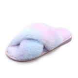 HD3440 Slipper Fur Slippers Slides Fake Fur Faux Fur