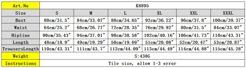 K8895 Fashion Bodysuit Bodysuits