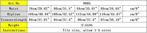 N005 Fashion Jeans Pants Pant