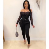 9617  Fashion Bodysuit Bodysuits BL010