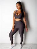 Yoga Sports Bodysuit Bodysuits Set