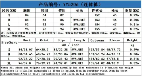YY5206 Fashion Bodysuit Bodysuits
