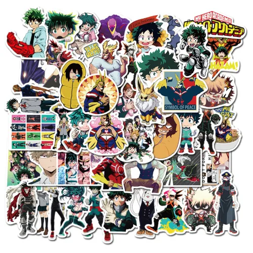 AZ084 Fashion Anime Stickers