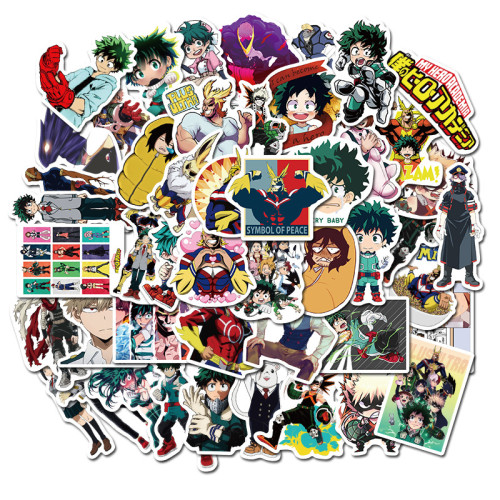 AZ084 Fashion Anime Stickers