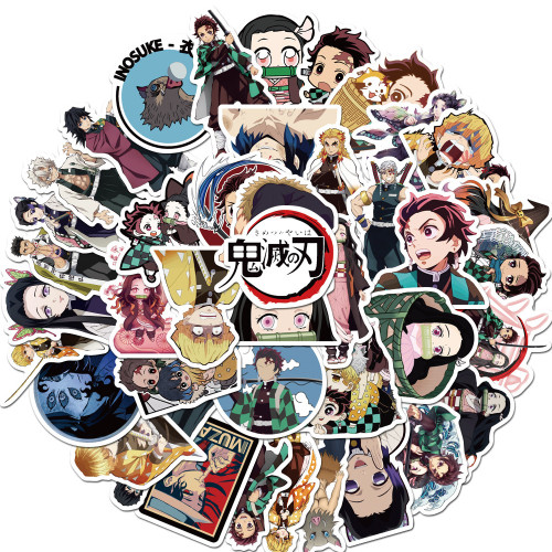 AZ110 Fashion Anime Stickers