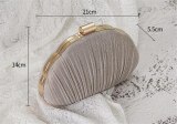2963women fold weeding banquet bags bling evening clutch bags mini party shoulder bags