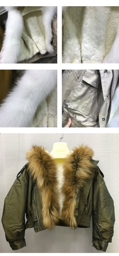 PKF0021 High Quality Winter Fur Parka