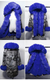 Fashion Real Fur Parkas Parka Jackets Coats