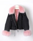 2020 Winter Women Real Fur Coat Parkas 0002