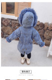 8024 Fashion Children Parkas Parka Jackets Coats