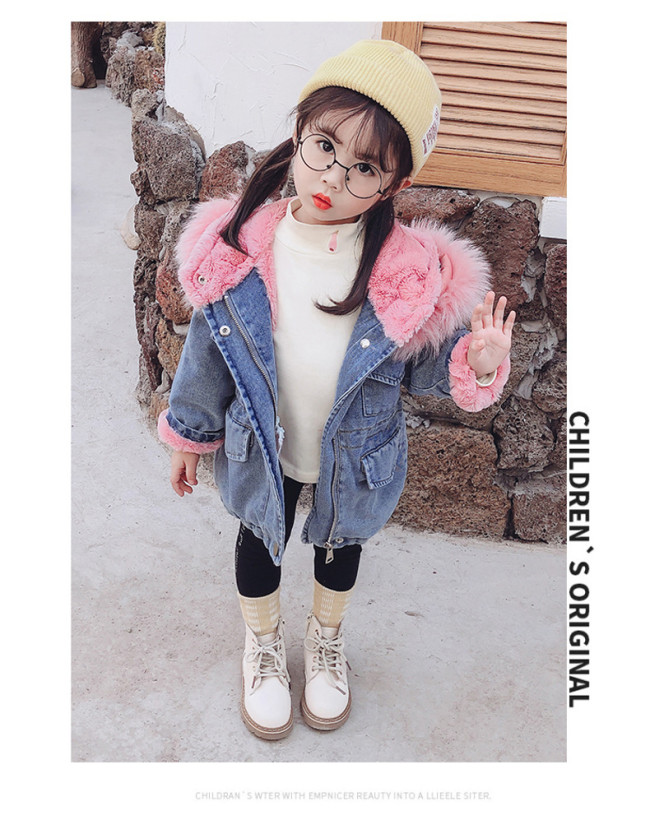 8024 Fashion Children Parkas Parka Jackets Coats