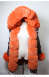Fashion Real Fur Parkas Parka Jackets Coats