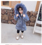 8024 Fashion Children Parkas Parka Jackets Coats