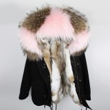 Real Fur Parka Women Winter Jacket Real Fur Coats