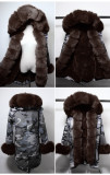 Fashion Real Fur Parkas Parka Jackets Coats