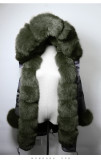 Fashion Real Fur Parkas Parka Jackets Coats