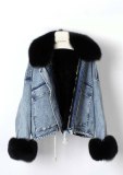 2020 Winter Women Real Fur Coat Parkas 0002