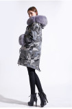 Fashion Real Fur Parkas Parka Jackets Coats