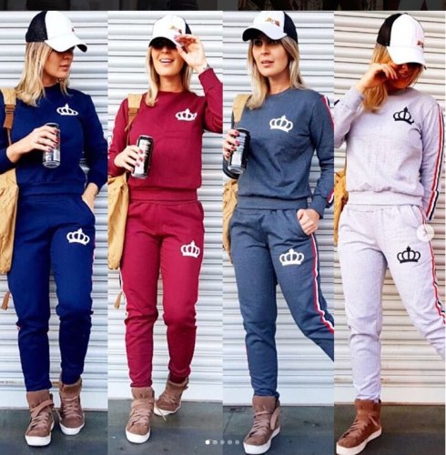 DH716 Women Fashion Tracksuit Tracksuits