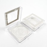 Diamond False Eyelash Packaging Box Fake 10mm-25mm 3D Mink Eyelashes Boxes