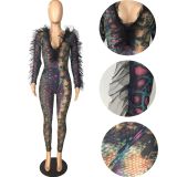 LM8180 Fashion Bodysuit Bodysuits