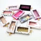 NEW 10mm-25mm Fake 3D Mink Eyelashes Packaging Box Boxes