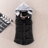 Plus Size 6XL Autumn Woman Winter Warm Down Vests
