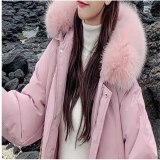 XY-813 Women Coat Winter Faux Fur Coats Parkas