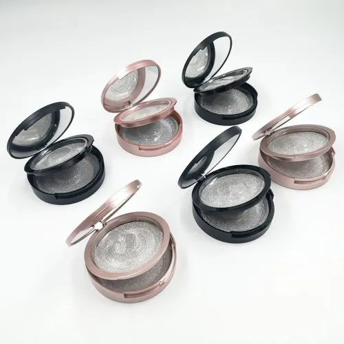 Eyelash Packaging Rose Gold Black Lash Box Boxes