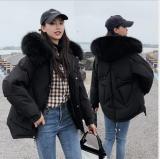 XY-813 Women Coat Winter Faux Fur Coats Parkas