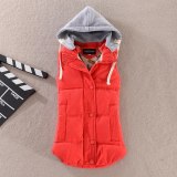Plus Size 6XL Autumn Woman Winter Warm Down Vests