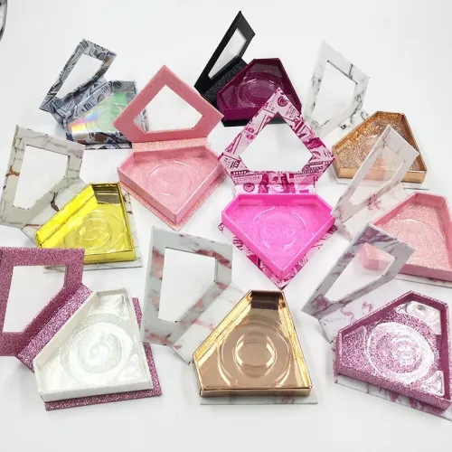 Eyelashes Packaging Box Fake 3D Mink Lashes Boxes