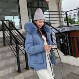 XY-813 Women Coat Winter Faux Fur Coats Parkas