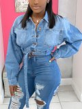 931 Fashion Jeans Coat Coats