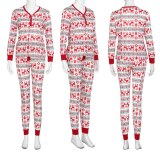 X007 Christmas Pajamas Set Family Matching Clothes