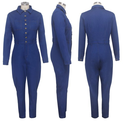 SMR9531 Fashion Jeans Bodysuit Bodysuits
