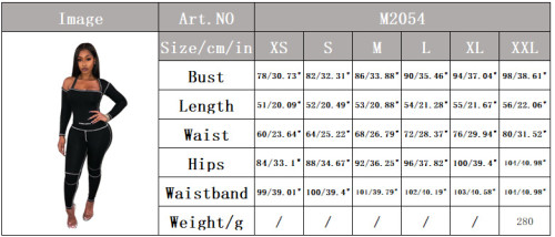 M2054 Fashion Bodysuit Bodysuits