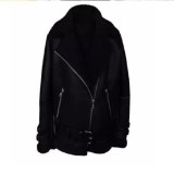 365 Fashion PU Leather Fur Coat Coats