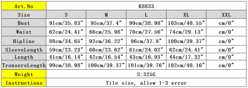 K8833 Fashion Bodysuit Bodysuits