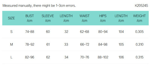 K20524S Fashion Bodysuit Bodysuits