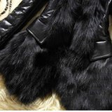 PO161810 Winter Faux Fox Fur Coat Coats