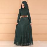 GY1056 Fashion Ankle-Length Abayas dresses Bodysuits