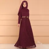 GY1056 Fashion Ankle-Length Abayas dresses Bodysuits