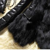 PO161810 Winter Faux Fox Fur Coat Coats