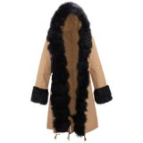 S00036 Warm Women's Coat Long Hooded Coats